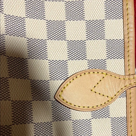 Louis Vuitton Damier Azur Neverfull MM, rose ballerine interior, - Picture 15 of 17